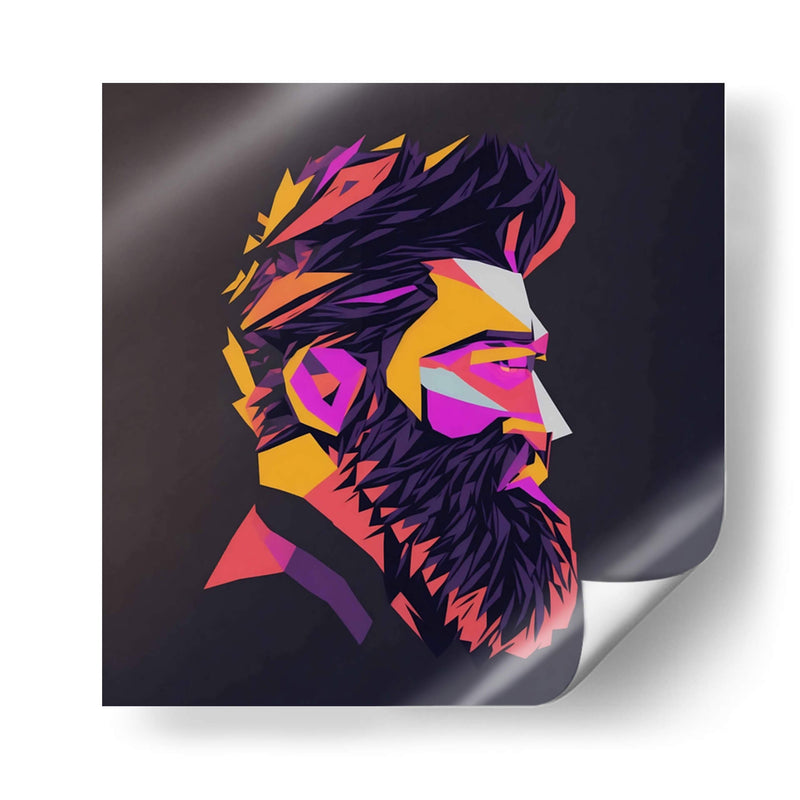 Old School Manliness - PostmodernstudioMX | Cuadro decorativo de Canvas Lab