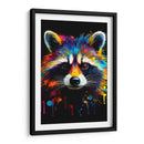 Mapache - Dominico Zafri | Cuadro decorativo de Canvas Lab