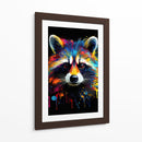 Mapache - Dominico Zafri | Cuadro decorativo de Canvas Lab