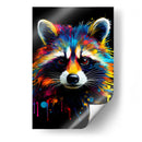 Mapache - Dominico Zafri | Cuadro decorativo de Canvas Lab