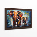 Los Elefantes - Dominico Zafri | Cuadro decorativo de Canvas Lab