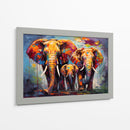 Los Elefantes II - Dominico Zafri | Cuadro decorativo de Canvas Lab