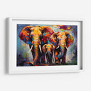 Los Elefantes II - Dominico Zafri | Cuadro decorativo de Canvas Lab