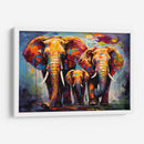 Los Elefantes II - Dominico Zafri | Cuadro decorativo de Canvas Lab