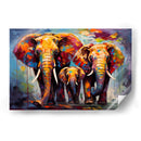 Los Elefantes II - Dominico Zafri | Cuadro decorativo de Canvas Lab