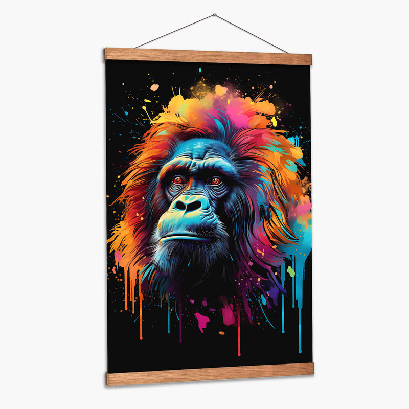 Orangutan - Dominico Zafri | Cuadro decorativo de Canvas Lab