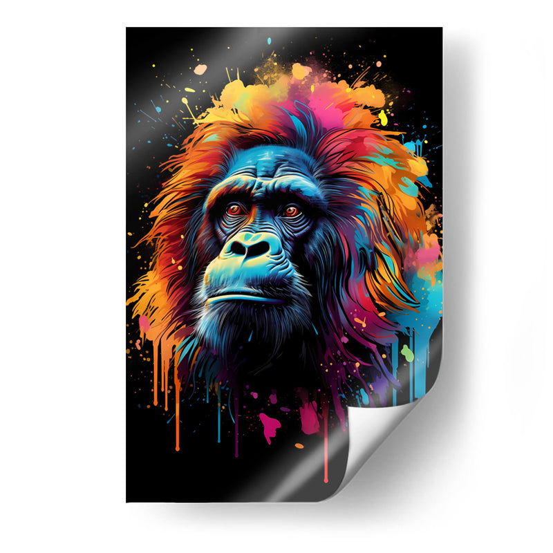 Orangutan - Dominico Zafri | Cuadro decorativo de Canvas Lab