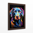 Perro - Dominico Zafri | Cuadro decorativo de Canvas Lab