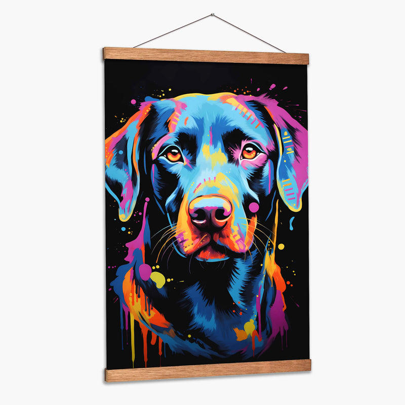 Perro - Dominico Zafri | Cuadro decorativo de Canvas Lab