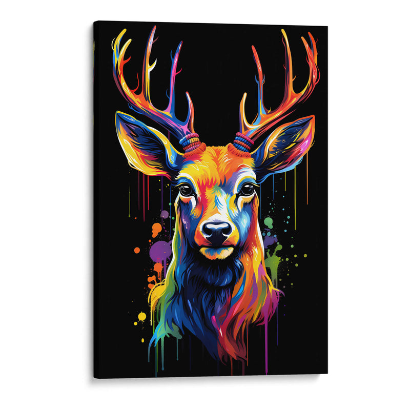 Venado - Dominico Zafri | Cuadro decorativo de Canvas Lab