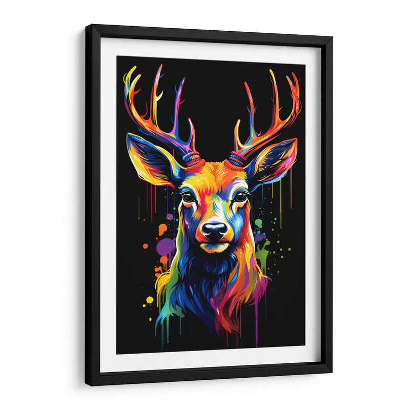 Venado - Dominico Zafri | Cuadro decorativo de Canvas Lab