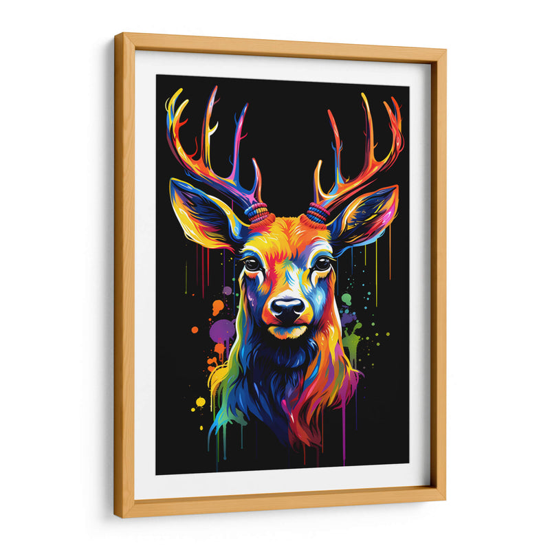 Venado - Dominico Zafri | Cuadro decorativo de Canvas Lab