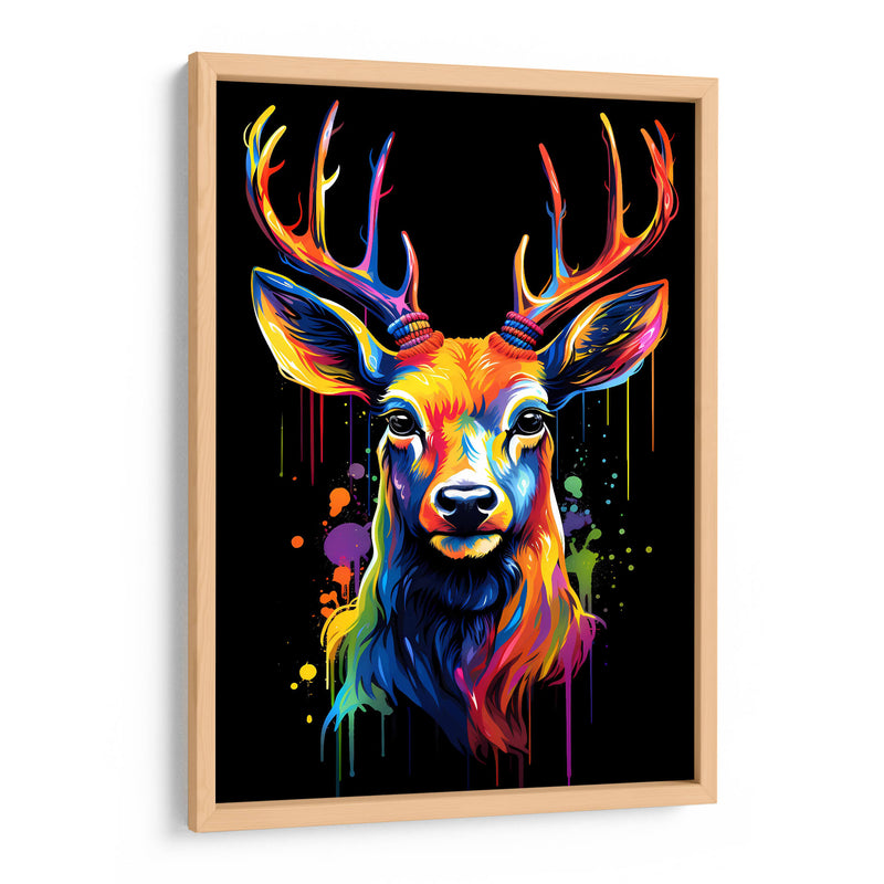 Venado - Dominico Zafri | Cuadro decorativo de Canvas Lab