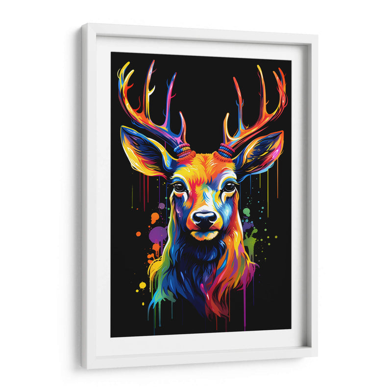 Venado - Dominico Zafri | Cuadro decorativo de Canvas Lab