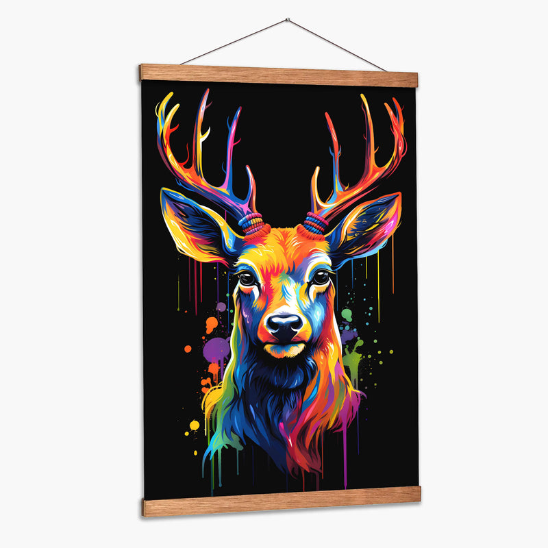 Venado - Dominico Zafri | Cuadro decorativo de Canvas Lab