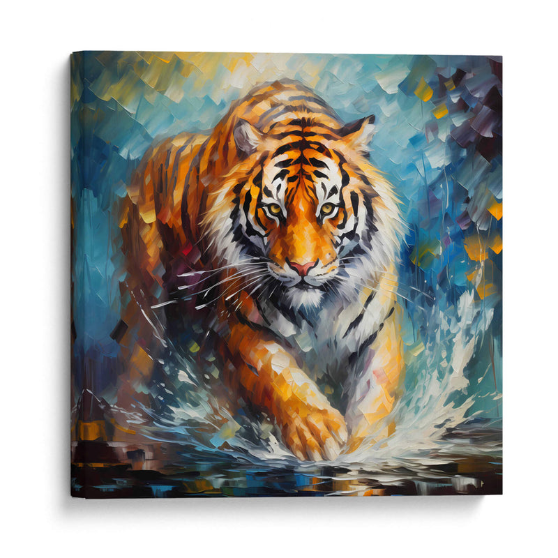 Tigre II - Dominico Zafri | Cuadro decorativo de Canvas Lab