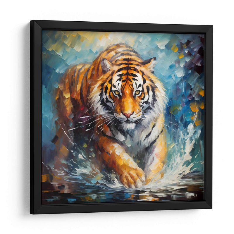 Tigre II - Dominico Zafri | Cuadro decorativo de Canvas Lab