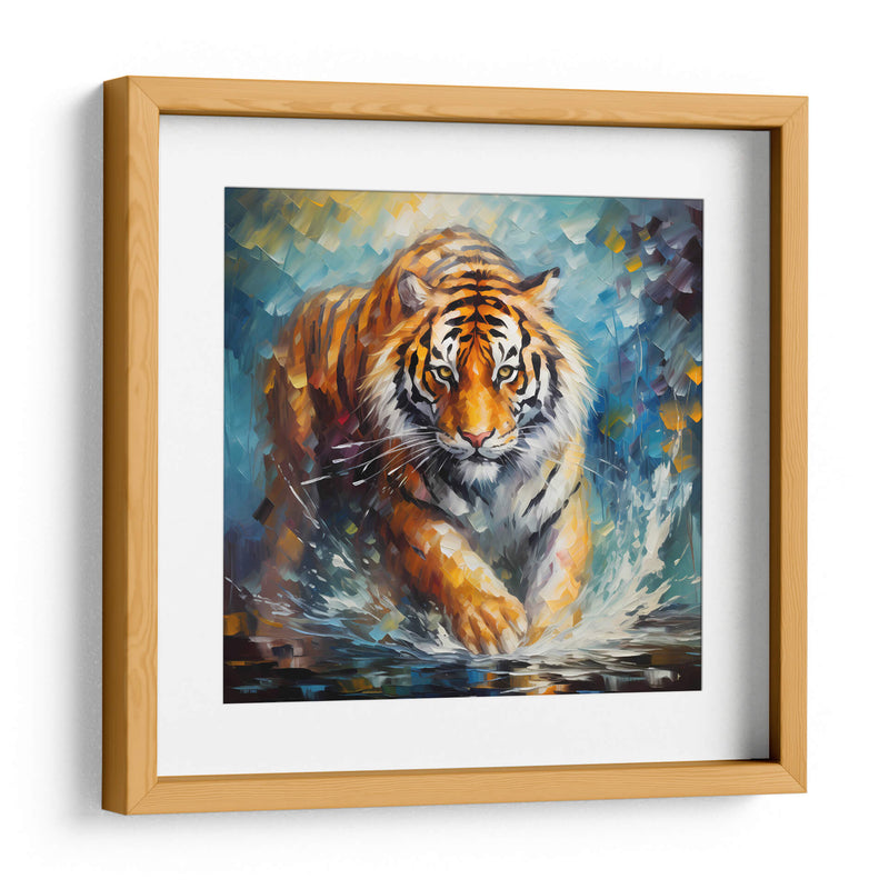 Tigre II - Dominico Zafri | Cuadro decorativo de Canvas Lab