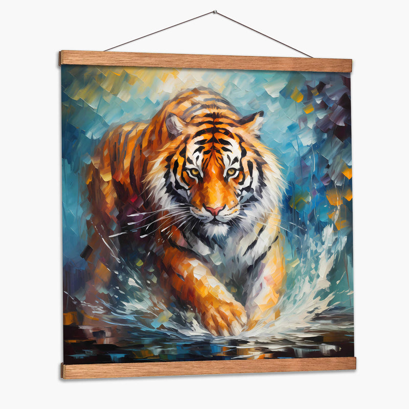 Tigre II - Dominico Zafri | Cuadro decorativo de Canvas Lab