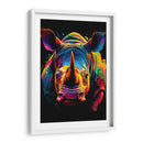Rinoceronte - Dominico Zafri | Cuadro decorativo de Canvas Lab