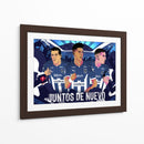Juntos de nuevo ii - Rayados | Cuadro decorativo de Canvas Lab