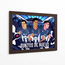 Juntos de nuevo ii - Rayados | Cuadro decorativo de Canvas Lab