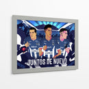Juntos de nuevo ii - Rayados | Cuadro decorativo de Canvas Lab