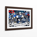 Defender nuestra divisa - Rayados | Cuadro decorativo de Canvas Lab