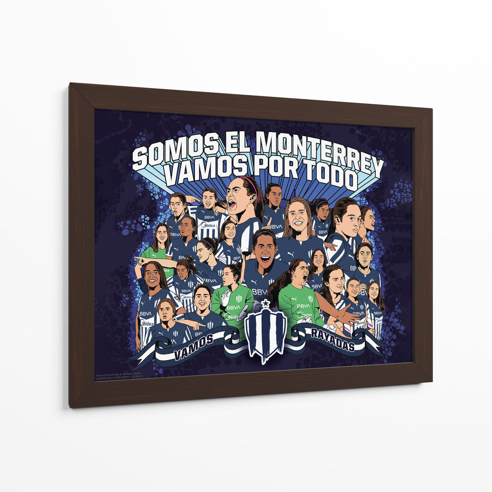 Vamos rayadas - Rayados | Cuadro decorativo de Canvas Lab