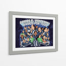 Vamos rayadas - Rayados | Cuadro decorativo de Canvas Lab