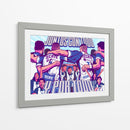 Juntos con todo y por todo - Rayados | Cuadro decorativo de Canvas Lab