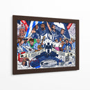 Orgullo de la ciudad - Rayados | Cuadro decorativo de Canvas Lab