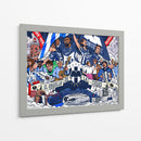 Orgullo de la ciudad - Rayados | Cuadro decorativo de Canvas Lab