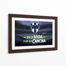 Estadio en la vida y en la cancha - Rayados | Cuadro decorativo de Canvas Lab