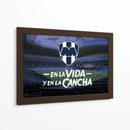 Estadio en la vida y en la cancha - Rayados | Cuadro decorativo de Canvas Lab