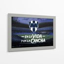 Estadio en la vida y en la cancha - Rayados | Cuadro decorativo de Canvas Lab