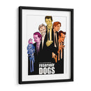 Caricatura de la película Perros de Reserva  - Paltik Arte Digital | Cuadro decorativo de Canvas Lab