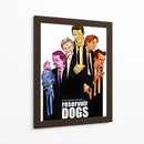 Caricatura de la película Perros de Reserva  - Paltik Arte Digital | Cuadro decorativo de Canvas Lab