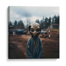 Extraterrestre - The Unlikely Astronaut | Cuadro decorativo de Canvas Lab