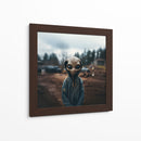 Extraterrestre - The Unlikely Astronaut | Cuadro decorativo de Canvas Lab