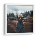 Extraterrestre - The Unlikely Astronaut | Cuadro decorativo de Canvas Lab