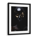 Máscara dorada - The Unlikely Astronaut | Cuadro decorativo de Canvas Lab