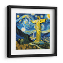 Cristo Redentor al estilo Vicent Van Gogh - Mavel Per | Cuadro decorativo de Canvas Lab