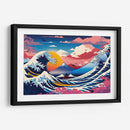 La Gran Ola a todo color - Mavel Per | Cuadro decorativo de Canvas Lab