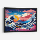La Gran Ola a todo color - Mavel Per | Cuadro decorativo de Canvas Lab