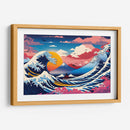 La Gran Ola a todo color - Mavel Per | Cuadro decorativo de Canvas Lab