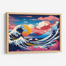 La Gran Ola a todo color - Mavel Per | Cuadro decorativo de Canvas Lab