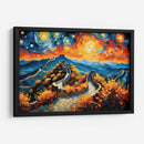 La Muralla China al estilo Vicent Van Gogh - Mavel Per | Cuadro decorativo de Canvas Lab