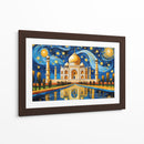 Taj Mahal al estilo Vicent Van Gogh - Mavel Per | Cuadro decorativo de Canvas Lab