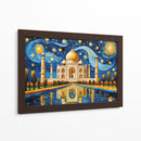 Taj Mahal al estilo Vicent Van Gogh - Mavel Per | Cuadro decorativo de Canvas Lab
